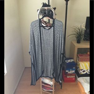 Brandy Melville Speckled Knit Kimono